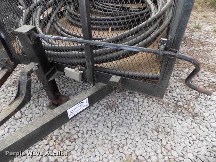 image for item DB8567 1980 shop built cage/cargo trailer