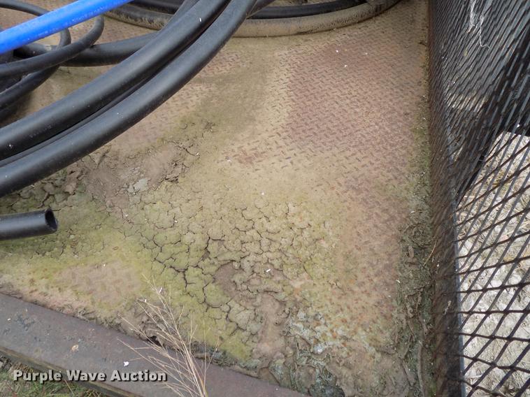 image for item DB8567 1980 shop built cage/cargo trailer