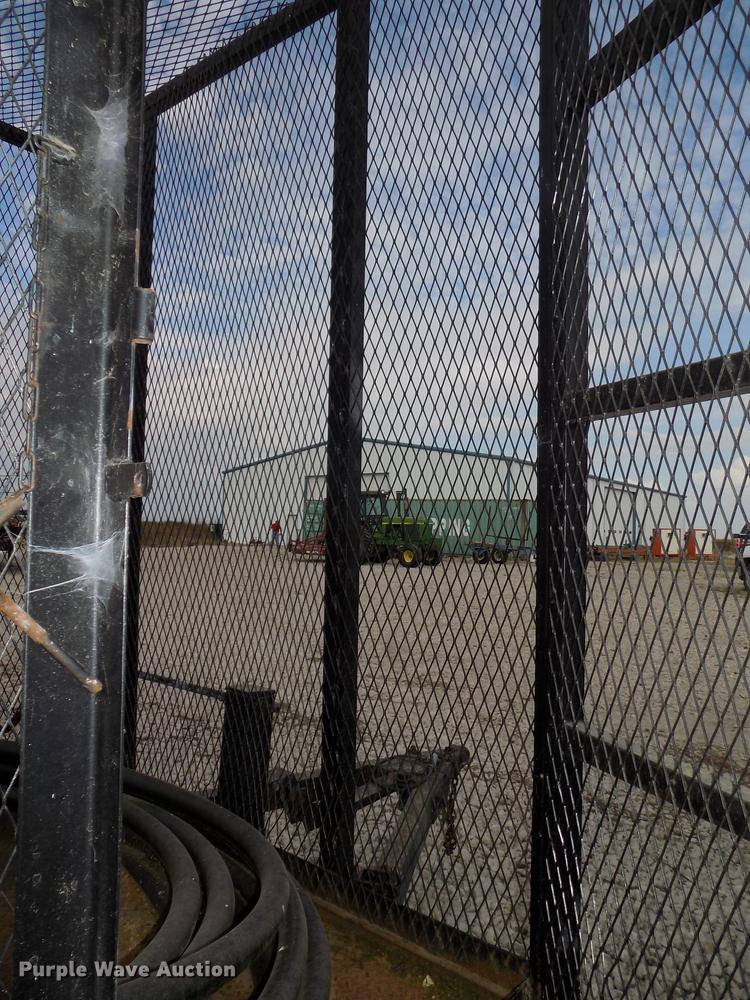 image for item DB8567 1980 shop built cage/cargo trailer