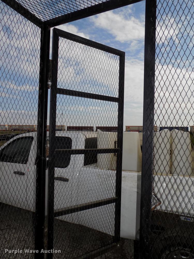 image for item DB8567 1980 shop built cage/cargo trailer