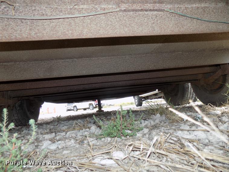 image for item DB8567 1980 shop built cage/cargo trailer