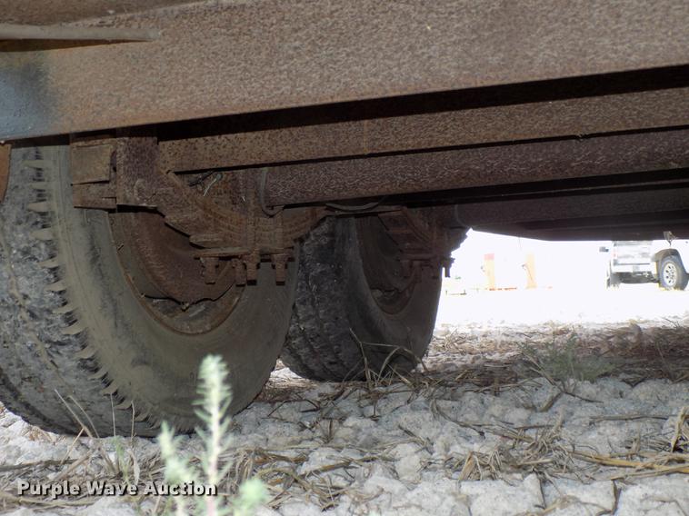 image for item DB8567 1980 shop built cage/cargo trailer