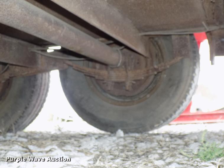 image for item DB8567 1980 shop built cage/cargo trailer