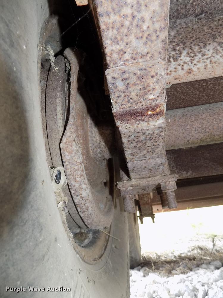 image for item DB8567 1980 shop built cage/cargo trailer