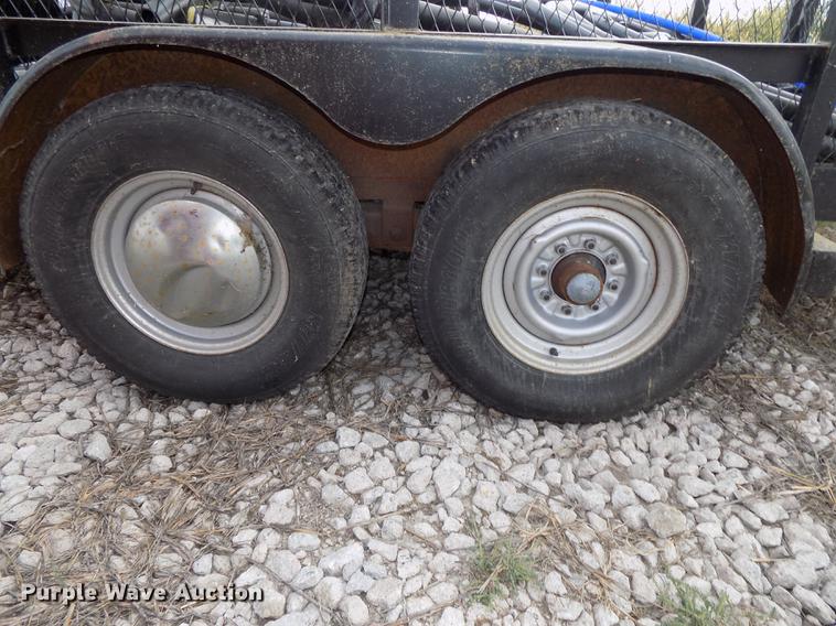 image for item DB8567 1980 shop built cage/cargo trailer