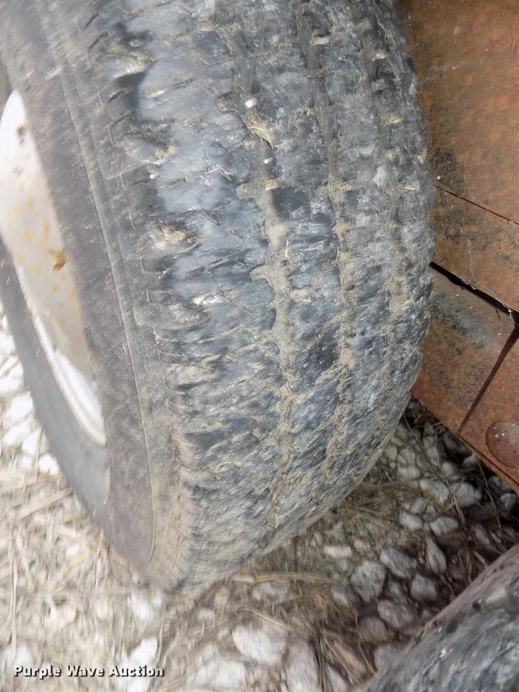 image for item DB8567 1980 shop built cage/cargo trailer