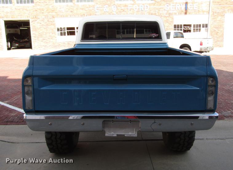 image for item DD4372 1967 Chevrolet K10 pickup truck