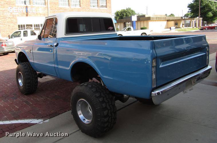 image for item DD4372 1967 Chevrolet K10 pickup truck
