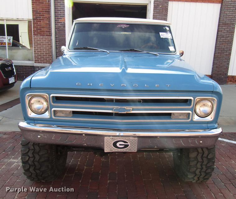 image for item DD4372 1967 Chevrolet K10 pickup truck