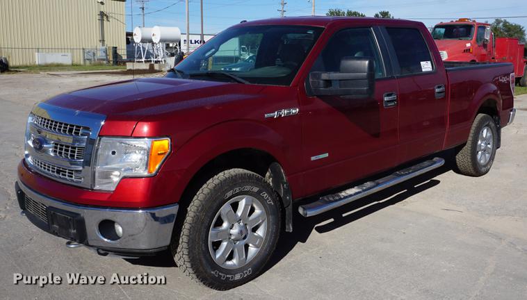 image for item DD6588 2013 Ford F150 SuperCrew pickup truck