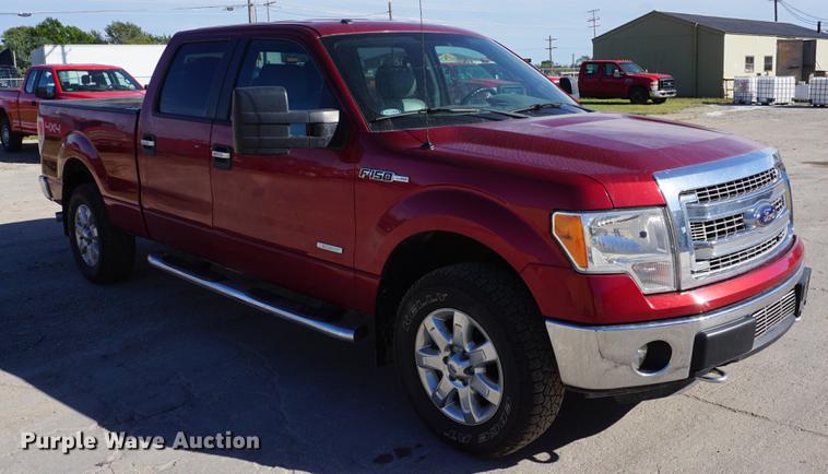 image for item DD6588 2013 Ford F150 SuperCrew pickup truck