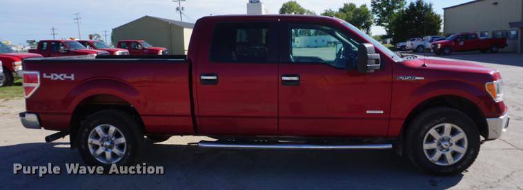 image for item DD6588 2013 Ford F150 SuperCrew pickup truck