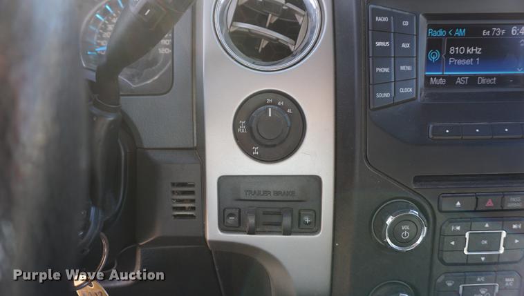 image for item DD6588 2013 Ford F150 SuperCrew pickup truck