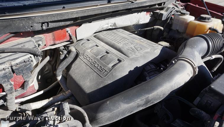 image for item DD6588 2013 Ford F150 SuperCrew pickup truck