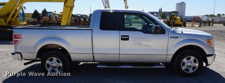 image for item DD6590 2010 Ford F150 SuperCab pickup truck