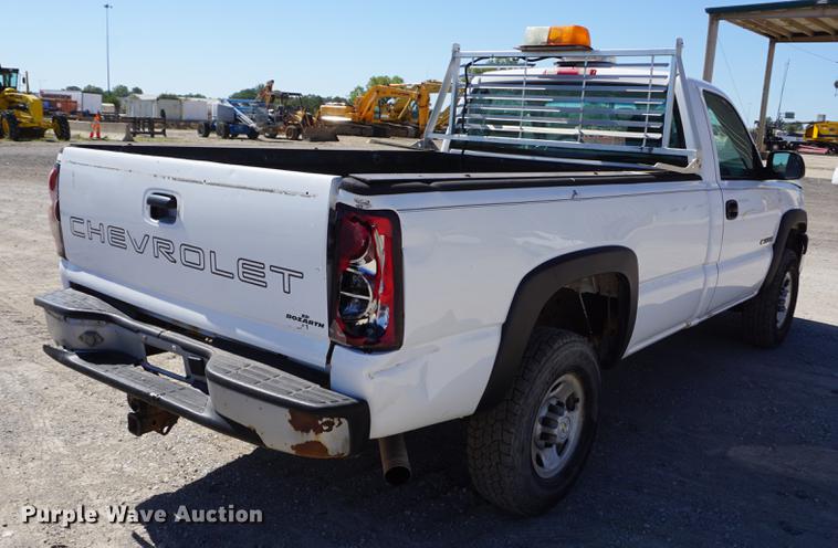 image for item DD6591 2006 Chevrolet Silverado 2500HD pickup truck
