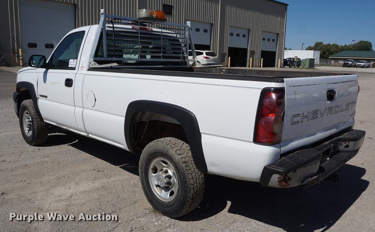image for item DD6591 2006 Chevrolet Silverado 2500HD pickup truck