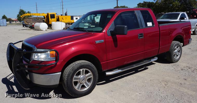 image for item DD6592 2007 Ford F150 SuperCab pickup truck