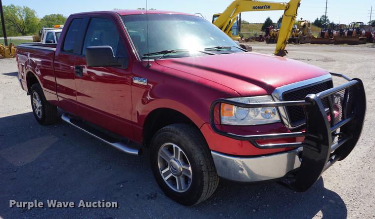 image for item DD6592 2007 Ford F150 SuperCab pickup truck
