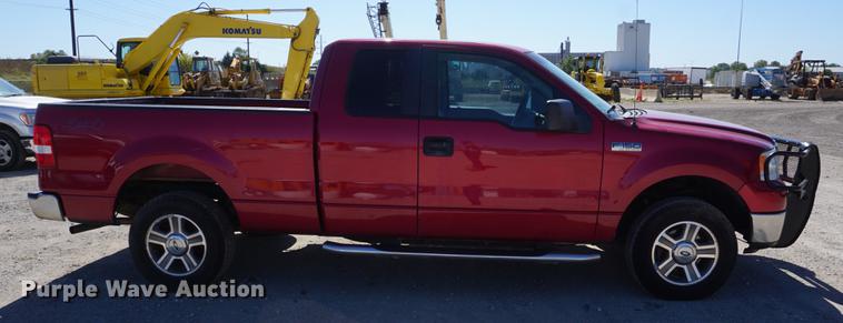 image for item DD6592 2007 Ford F150 SuperCab pickup truck
