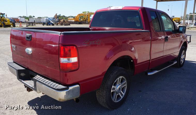 image for item DD6592 2007 Ford F150 SuperCab pickup truck