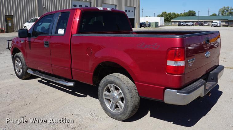 image for item DD6592 2007 Ford F150 SuperCab pickup truck