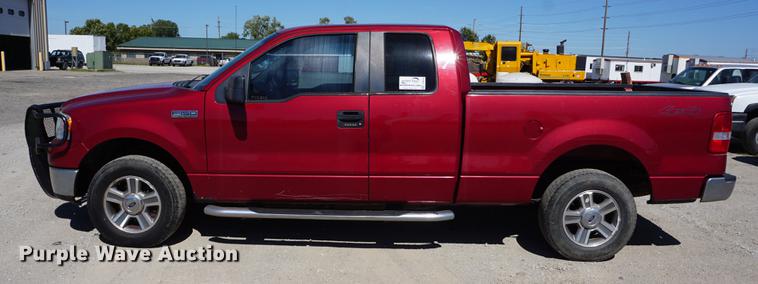 image for item DD6592 2007 Ford F150 SuperCab pickup truck