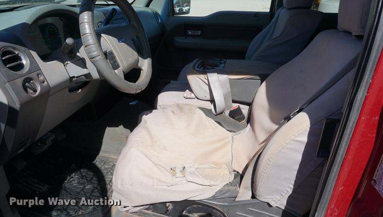 image for item DD6592 2007 Ford F150 SuperCab pickup truck