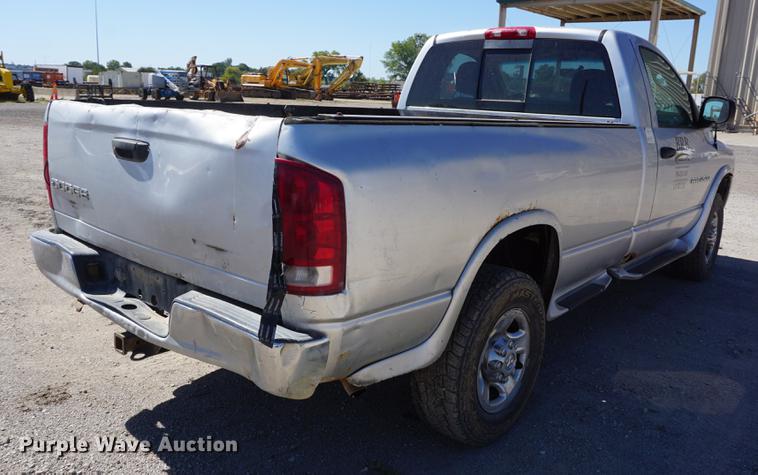 image for item DD6593 2003 Dodge Ram 2500 pickup truck