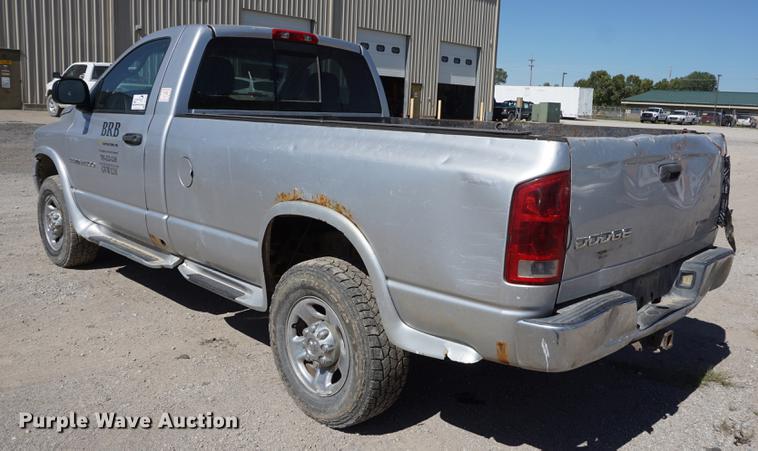 image for item DD6593 2003 Dodge Ram 2500 pickup truck