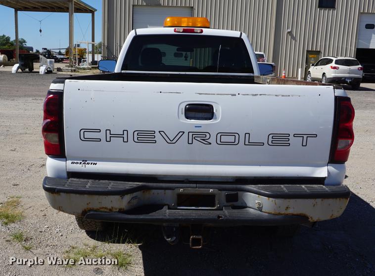 image for item DD6594 2006 Chevrolet Silverado 2500HD pickup truck
