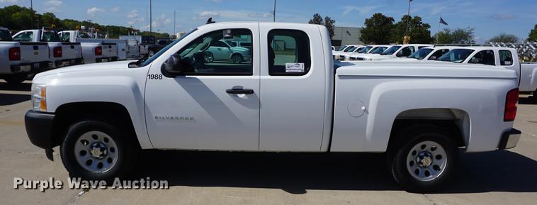 image for item DD6611 2012 Chevrolet Silverado 1500 Ext. Cab pickup truck