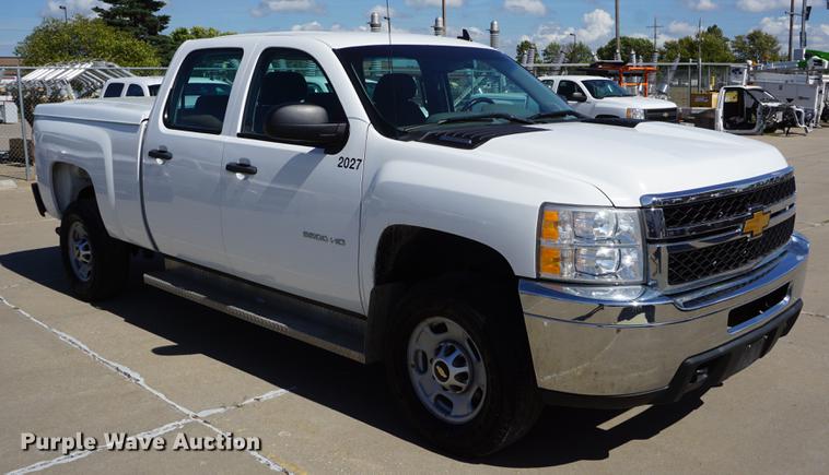 image for item DD6614 2012 Chevrolet Silverado 2500HD Crew Cab pickup truck