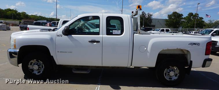 image for item DD6616 2008 Chevrolet Silverado 2500HD Ext. Cab pickup truck