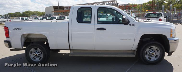 image for item DD6618 2012 Chevrolet Silverado 2500HD Ext. Cab pickup truck
