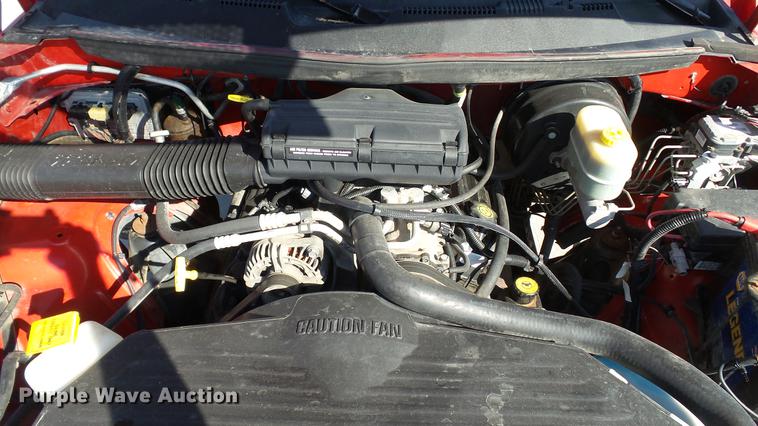 image for item DD7397 2001 Dodge Ram 2500 pickup truck