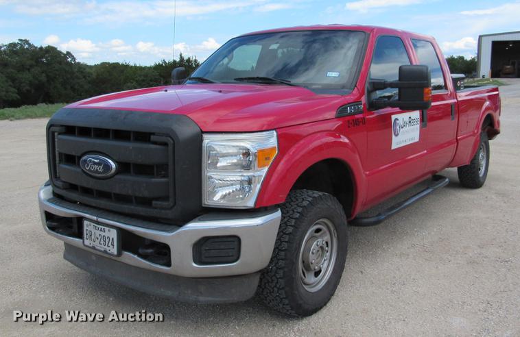 image for item DE0195 2013 Ford F250 Super Duty XL Crew Cab pickup truck