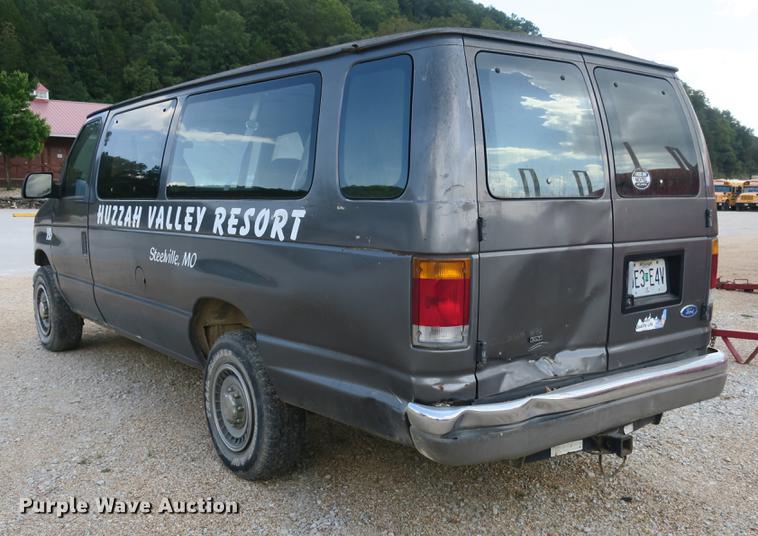 image for item DE3828 1993 Ford Club Wagon Custom XLT van