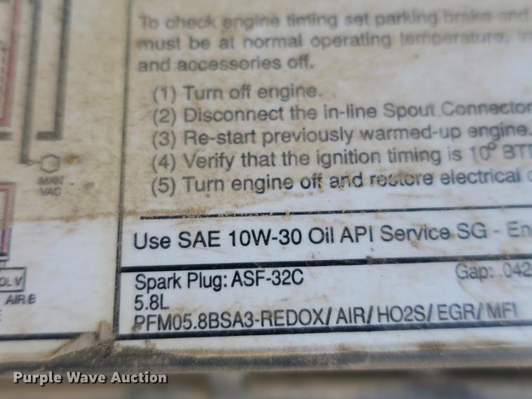 image for item DE3828 1993 Ford Club Wagon Custom XLT van