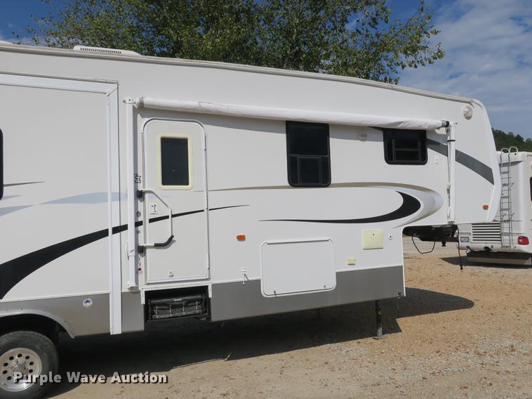 image for item DE3829 2006 KZ New Vision Sportster toy hauler camper