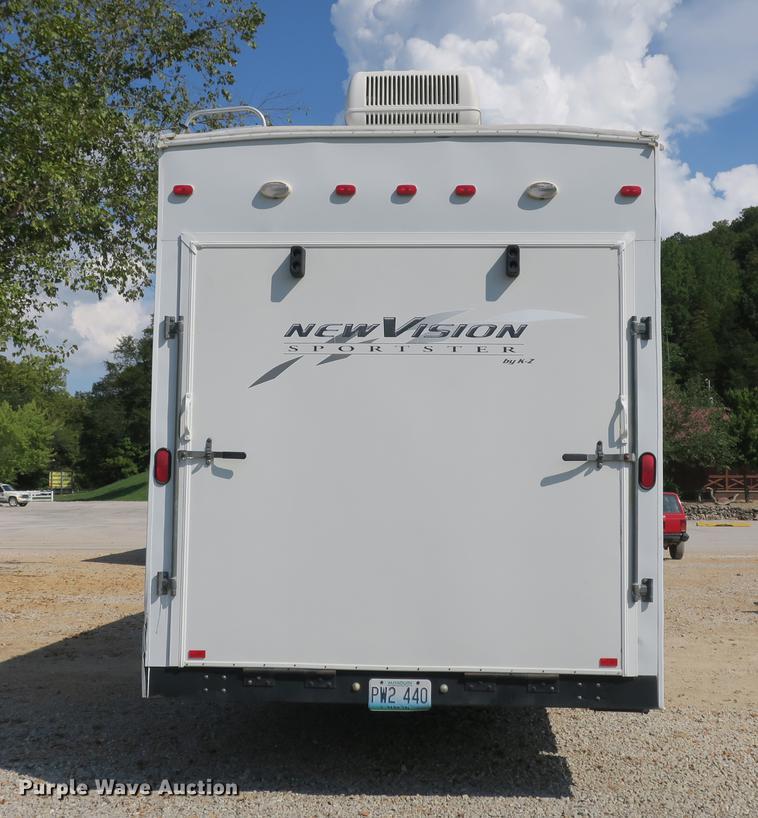 image for item DE3829 2006 KZ New Vision Sportster toy hauler camper