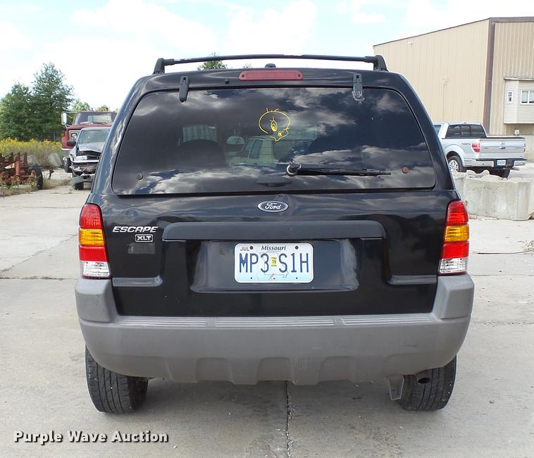 image for item DE4839 2001 Ford Escape XLT SUV