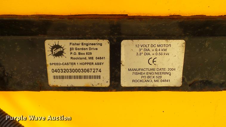 image for item DE4841 (2) Fisher Speed-Caster tailgate spreader