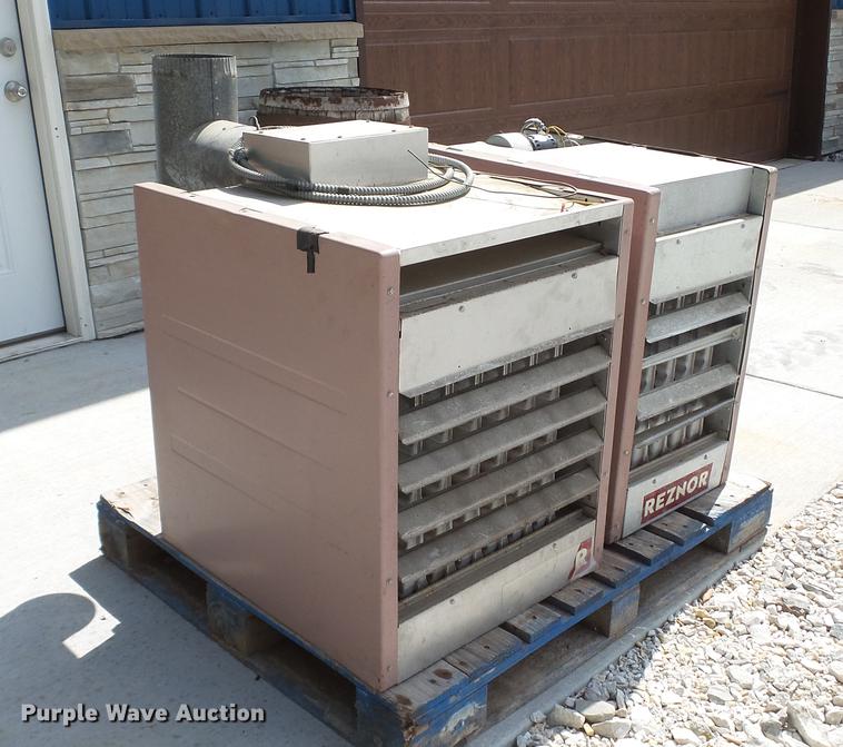 image for item DE4842 (2) Reznor natural gas furnaces