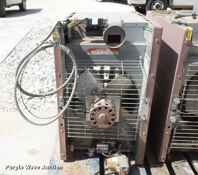 image for item DE4842 (2) Reznor natural gas furnaces