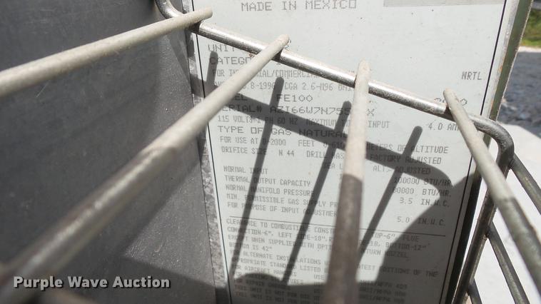 image for item DE4842 (2) Reznor natural gas furnaces