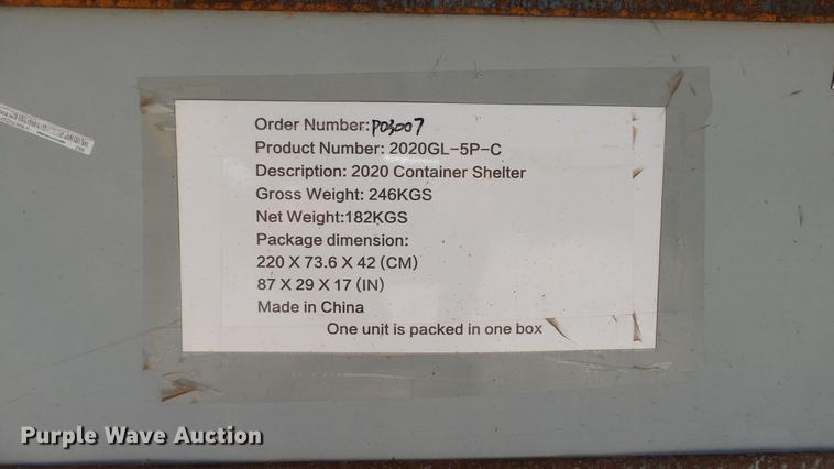 image for item DE4843 Container shelter