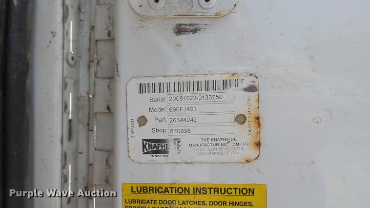 image for item DE4852 2009 Chevrolet Silverado 2500HD Ext. Cab utility bed  pickup truck