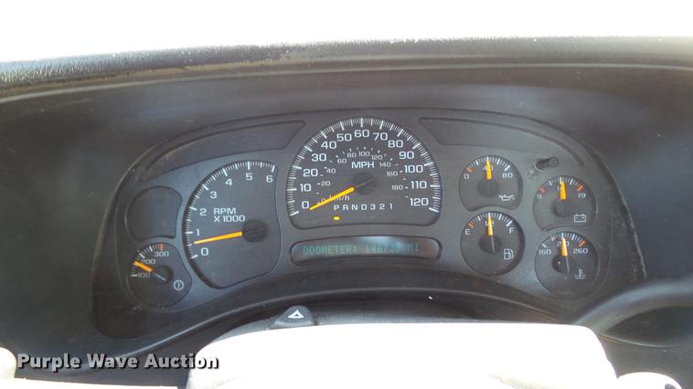 image for item DE4853 2006 Chevrolet Silverado 2500HD pickup truck