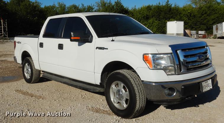 image for item DK9854 2012 Ford F150 XLT SuperCrew pickup truck
